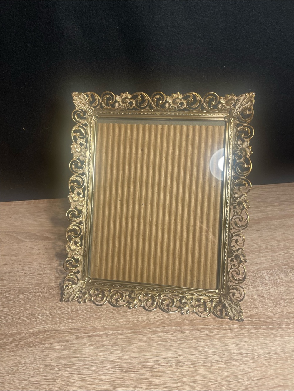 Vtg Ornate Gold Decorative Picture Frame - Classic Home Accent 8x10